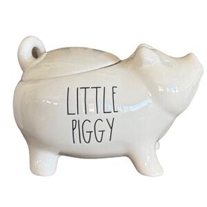 Rae Dunn little piggy canister NEW